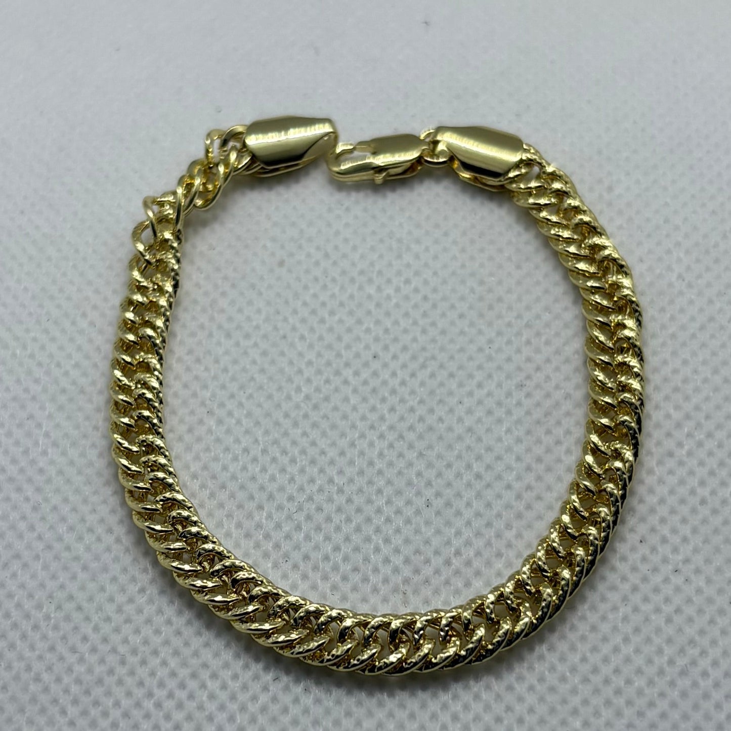 Pulso eslabón diamantado