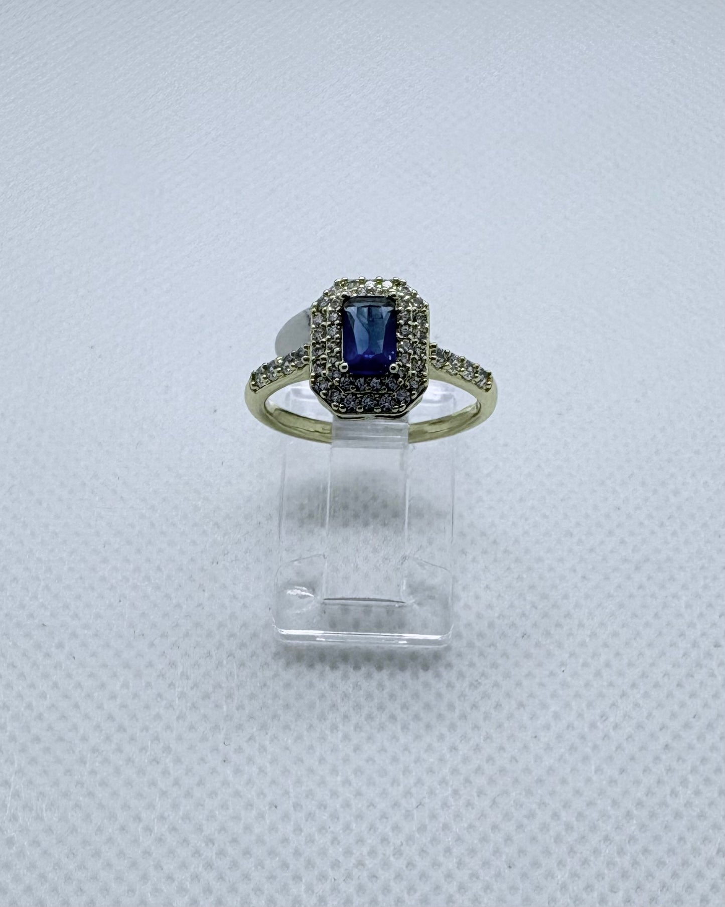 Anillo Zirconia Zafiro