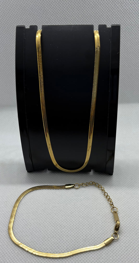 Cadena y pulso  plancha