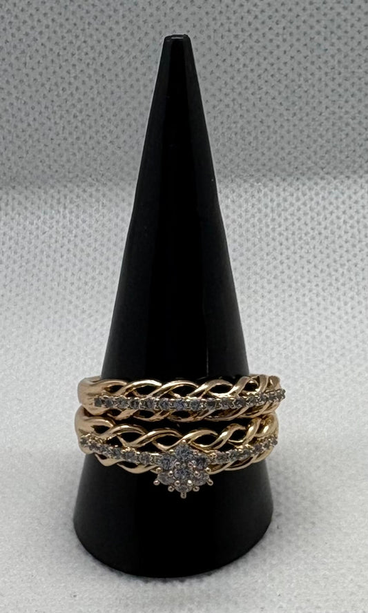 Anillo Alianza Flor
