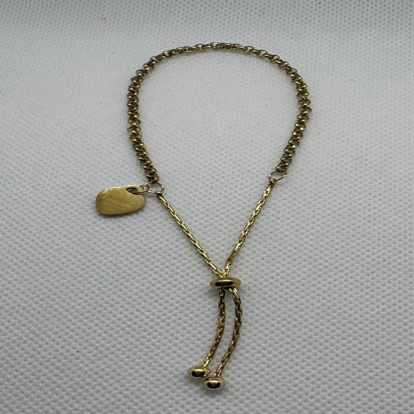 Pulsera Corazón ancla